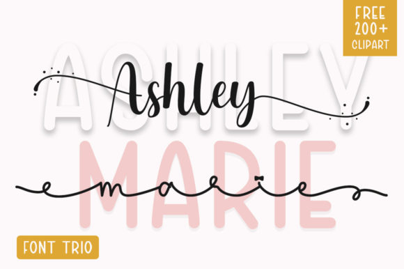 Ashley Marie: A Versatile Font for Modern Designers
