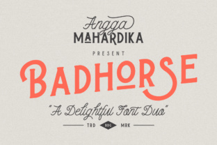 Badhorse: A Clean Serif Meets Playful Script—Without the Usability Pitfalls