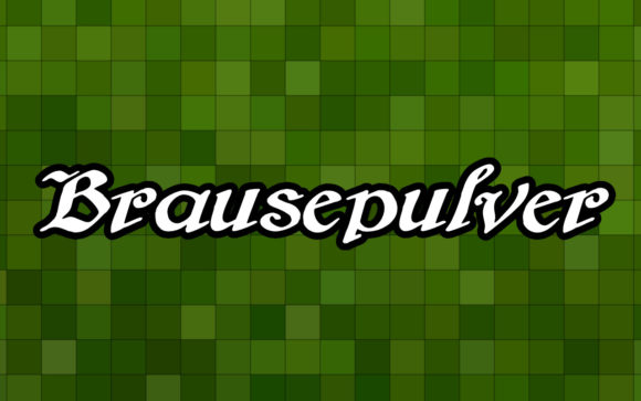 Brausepulver: A Distinctive Display Font for Expressive Visual Projects
