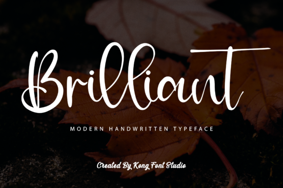 Brilliant: A Playful Handwritten Script for Real Projects