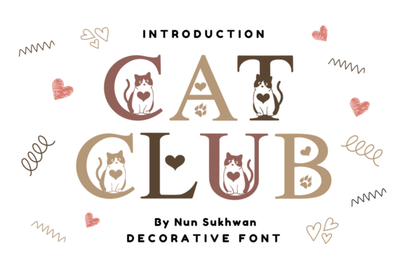 Cat Club: A Handwritten Font with Personality