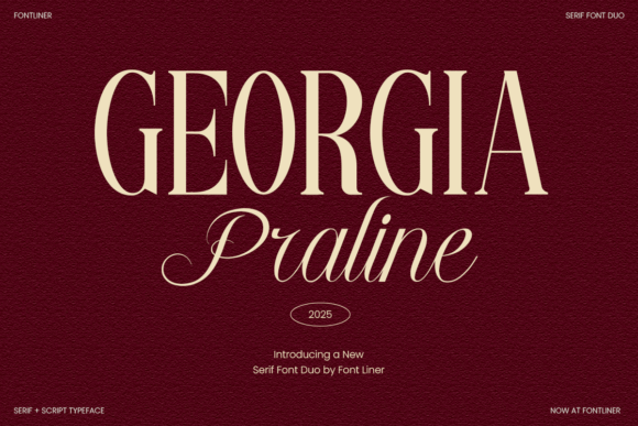 Georgia Praline: A Strategic Typographic Choice for Purpose-Driven Design