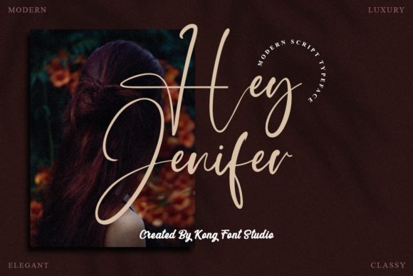 Hey Jenifer: A Playful Handwritten Font for Creators