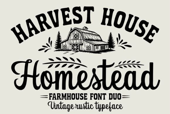 Homestead Font Bundle