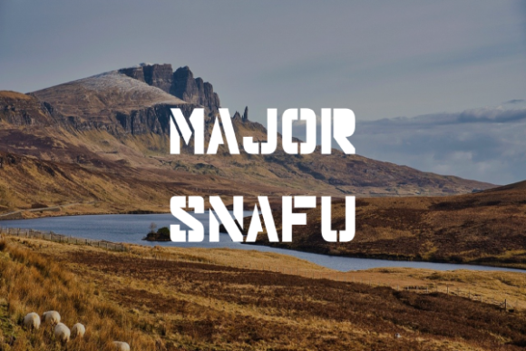 Major Snafu: A Bold Choice for Strategic Branding