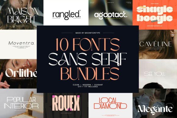 Modern Sans Serif Font Bundles: Elevate Your Design With Timeless Typography