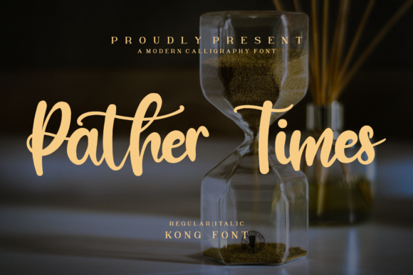 Pather Times: The Elegant Script Font for Crafters, Designers, and Creative Professionals