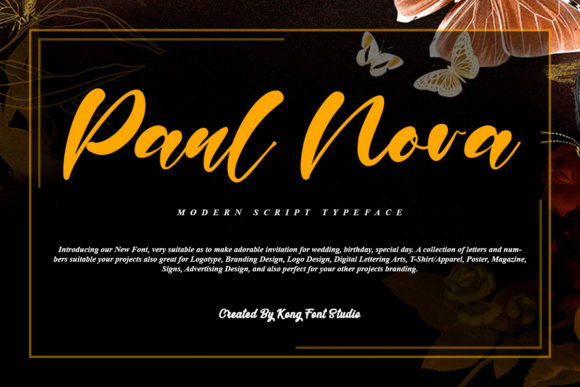Paul Nora: A Playful Handwritten Font for Creators