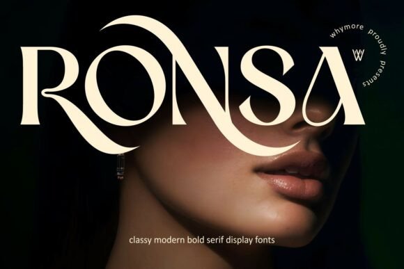 Ronsa: Bold Serif Elegance, Refined