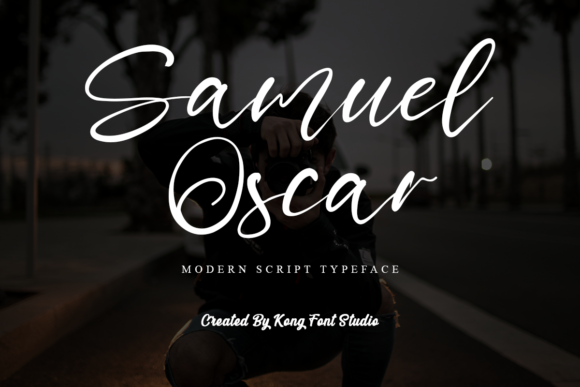 Samuel Oscar Font: A Stylish & Dainty Script for Creative Projects