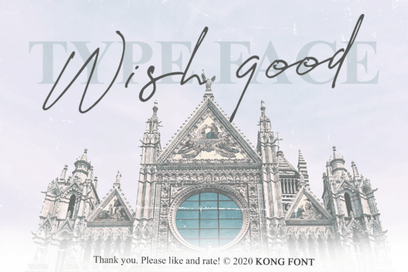 Wish Good: Playful Handwritten Charm
